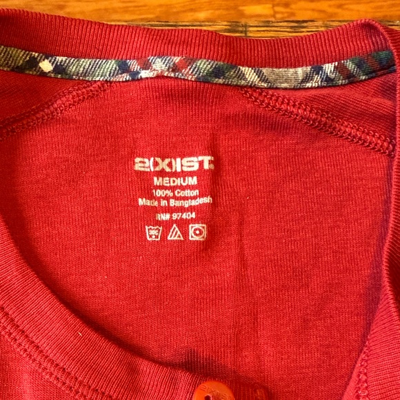 2xist Men's Red Union Suit - Picture 2 of 4
